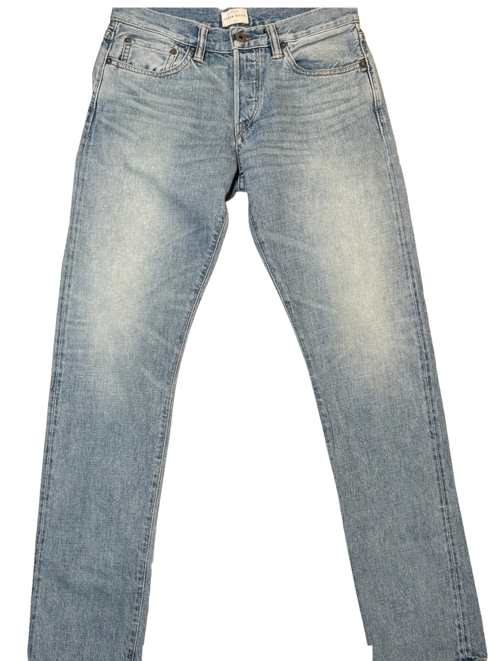 Simon Miller M001 Copen Japanese selvedge denim waist 29” light wash